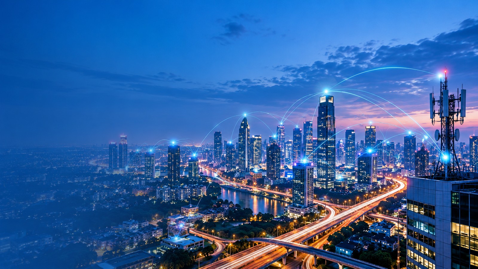 Connected city and internet infrastructure